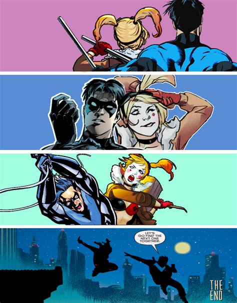 Harley Quinn And Nightwing Comic Kahoonica