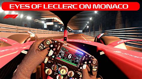 Charles Leclerc Onboard Lap On Monaco Driver Eye Assetto Corsa