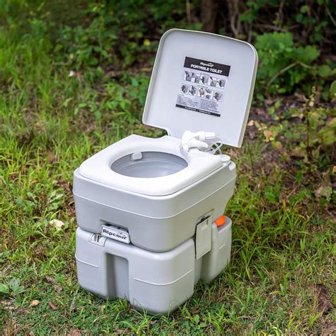 Buy Alpcour Portable Toilet Compact Indoor And Outdoor Commode Wtravel
