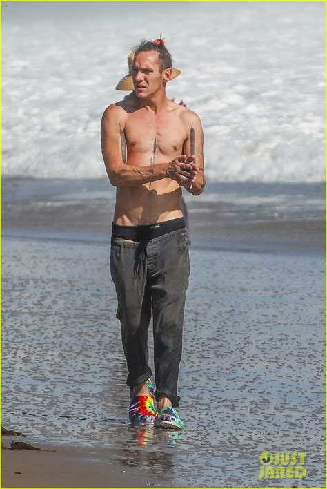 Jonathan Rhys Meyers Goes Shirtless At The Beach In Rare Photos Photo 4489167 Jonathan Rhys