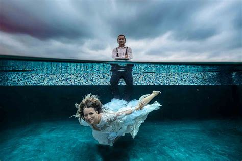 Underwater ~ Trash The Dress Maui Wedding Photography