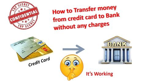 Icici, hdfc, citibank, sbi and more to any bank accounts in three simple steps. How to transfer Money from Credit Card to Bank Account without charges - YouTube