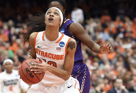 Syracuse Womens Basketball Center Briana Day Bigger Foes Arent Going