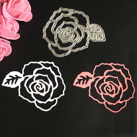 Wall with a view of the clouds in the sky. Flower Rose Metal Cutting Dies Stencils for DIY Scrapbooking/photo album Decorative Embossing ...