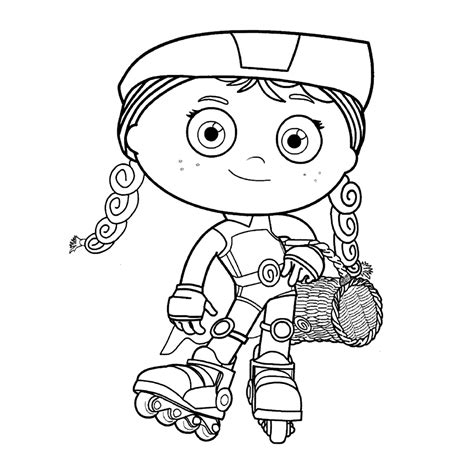 41 Nice Collection Super Why Coloring Pages Dibujos De Super Why