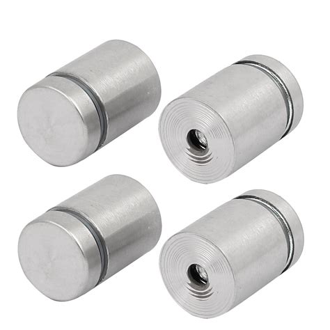 19mmx25mm Stainless Steel Glass Table Spacers Standoff Fixing Screws Bolts 4pcs Walmart Canada
