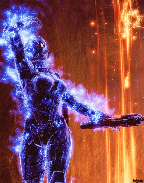 Biotic Animated  Mass Effect Biotics Mass Effect