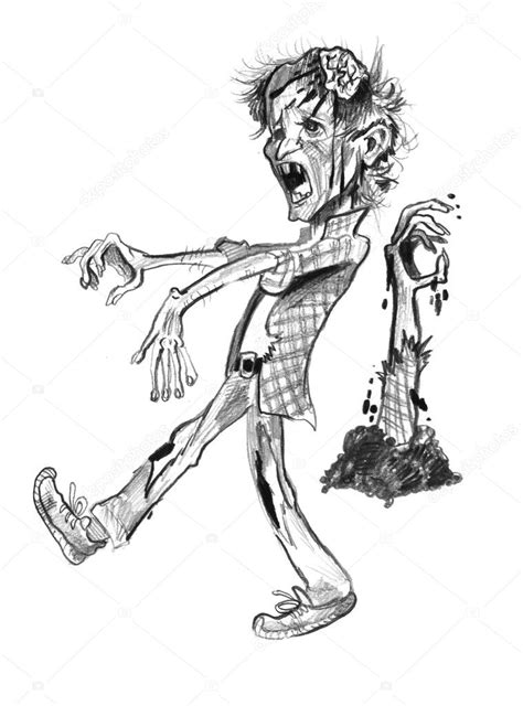 Shop 25 of our most popular and. Zombie Draw — Stock Photo © natsuk77 #7411900