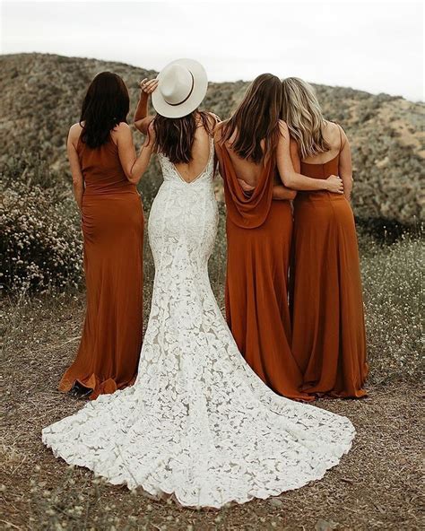 This Rust Color For Bridesmaid Dresses Weddings Bridesmaid Dresses