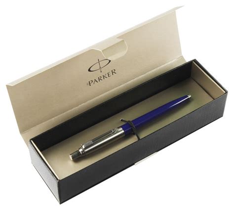 Both pens produce neat, clean writing, and have an arrowhead clip. PARKER JOTTER SPEC BLU BALL PEN GIFT BOX - Ebuyer