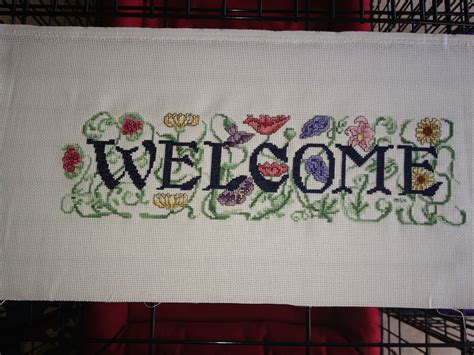 Posted on may 21, 2021 by cross in patterns and tagged cross, stitch. Cross stitch welcome For Bonnie | Cross stitch, Stitch, Bonnie