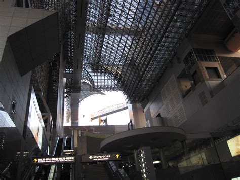 Asisbiz Kyoto Central Train Station Internal Architecture Kansai Japan