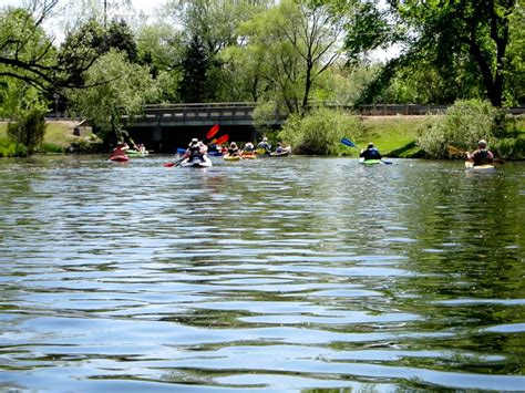 Southeast Michigan Kayaking Huron River Paddle