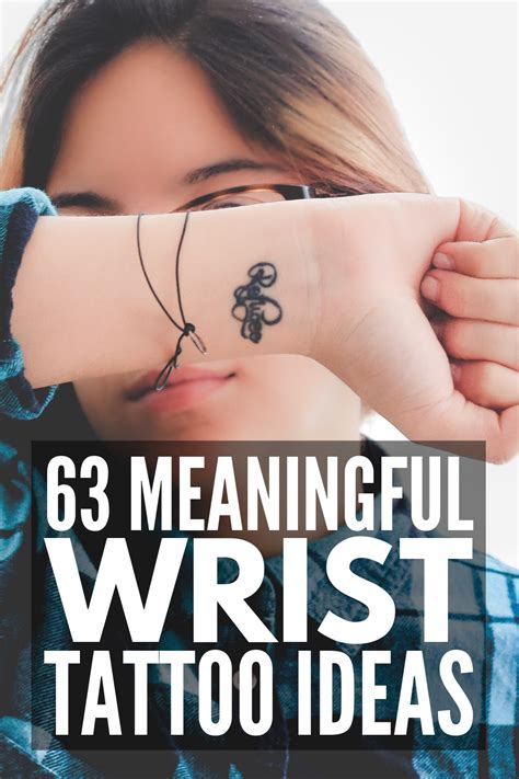 Simple And Elegant 63 Meaningful Wrist Tattoos For Women Meaningful Wrist Tattoos Side Wrist