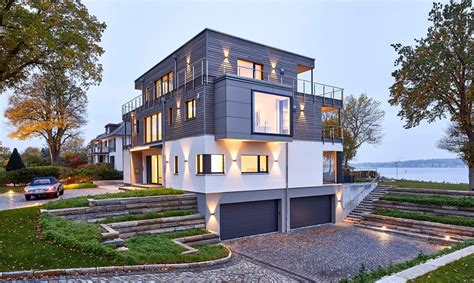 Sein ursprung war der bauhausstil. Architektenhaus MEHRBLICK modern im Bauhausstil - Baufritz ...