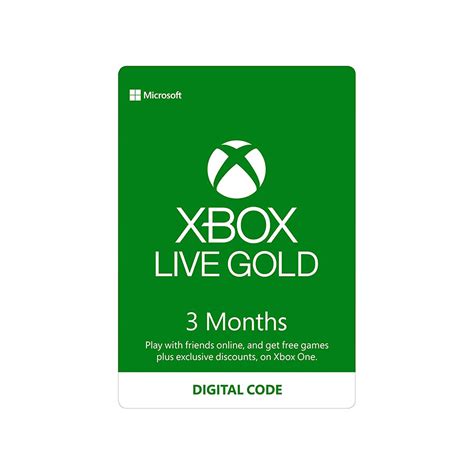 Xbox Live Gold 3 Months Membership Digital Code Us Gamextremeph
