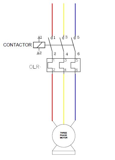 Electric Diagram Symbol For Contactor