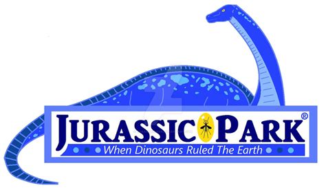 Jurassic Park Book Logo