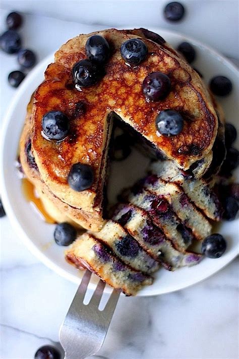 The Blueberry Pancakes Of Your Dreams Recipe Blueberry Recipes