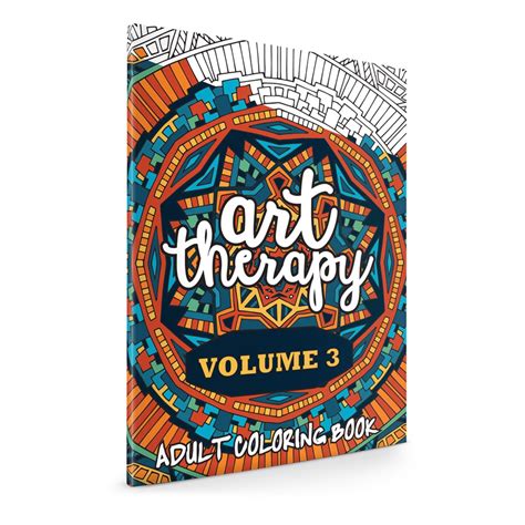 Art Therapy Volume 3 Printable Adult Coloring Book Sarah Renae