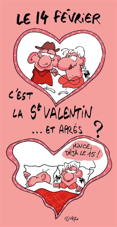 Dessin Humoristique Saint Valentin Un Peu Dhumour Spécial Saint