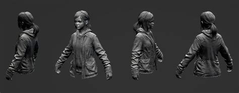 pin by pack 3d models on 3d models characters 3d model character ellie the last of us kulturaupice