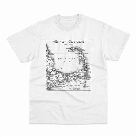 Old Cape Cod Region Map Cape Cod T Shirts