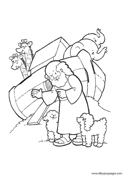 Los juegos cristianos con payasos son divertidos para todas las edades. dibujo-arca-de-noe-biblia-012 | Dibujos y juegos, para pintar y colorear