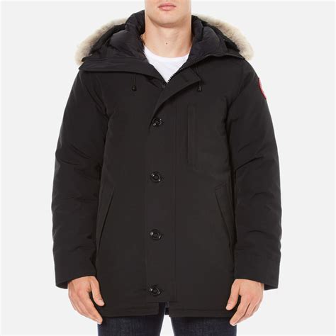 Canada Goose Mens Chateau Parka Black Free Uk Delivery Over £50