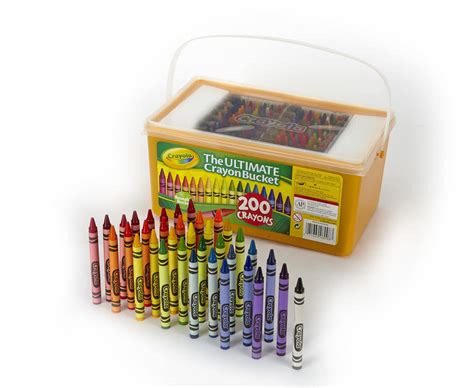 Crayola Ultimate Crayon Bucket 200 Crayons Duplicates Of Favorite