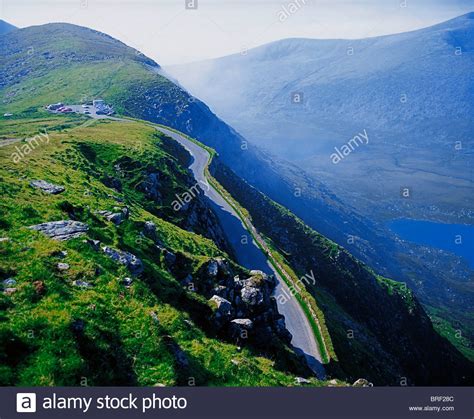 Conor Pass Dingle Peninsula Co Kerry Ireland Stock