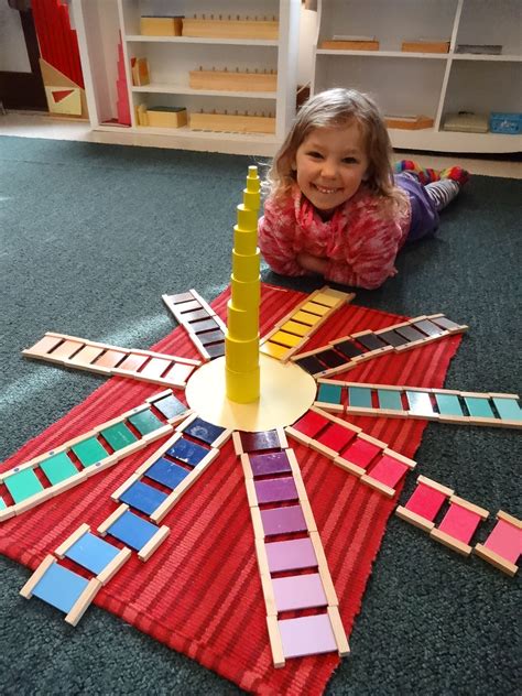 The sensorial module is a core component of the montessori curriculum. Sensorial Works | Montessori color, Montessori activities ...