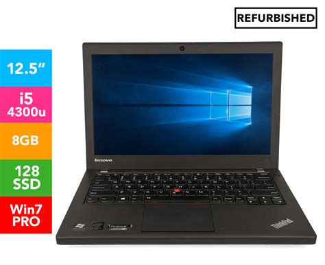 Lenovo Thinkpad X240 125 Inch Laptop Refurb Black Nz