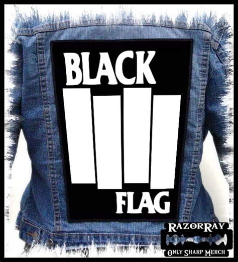 Black Flag 05 Backpatch Back Patch