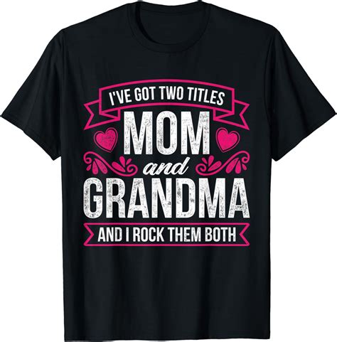 Mothers Day Shirt For Grandma Best Grandmother T Shirt Clothing Shoes And Jewelry