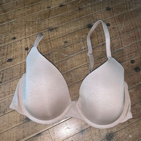 Victorias Secret Nude Lingerie Uplift Semi Demi 34d Gem
