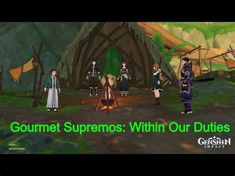 Gourmet Supremos Within Our Duties How To Unlock Secret Genshin Impact Sumeru Quest