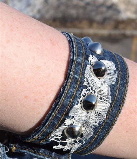 Crafts From Denim Denim Cuff Tree Crafts Denim Fabric Cuff