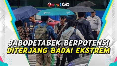 Pakar BRIN Sebut Badai Ekstrem Diprediksi Terjang Wilayah Jabodetabek