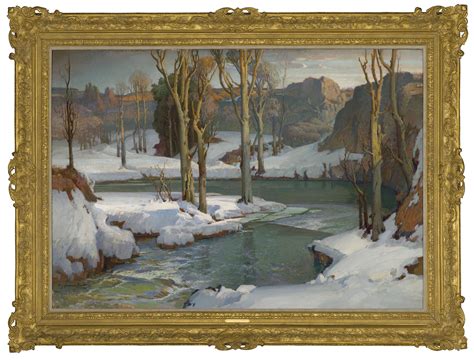 Special birch kerfing trick revealed! Samuel John Lamorna Birch, R.A., R.W.S. (1869-1955 ...