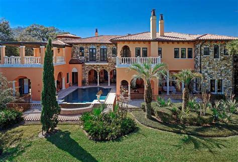 28 Million Newly Listed Mediterranean Mansion In Orlando Fl Homes
