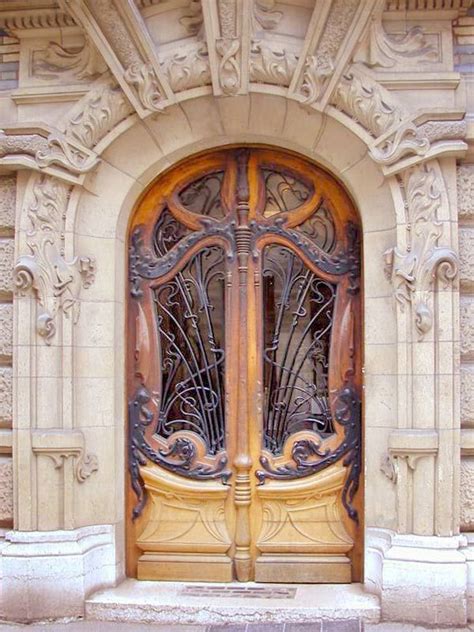 Custom Art Nouveaumy Oh My Unique Doors Art Nouveau Architecture
