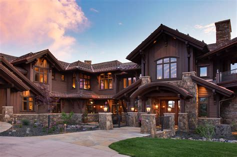 I have had nilson work on several projects for me and been very happy with the results. Park City Rustic Mountain Retreat — CAMEO HOMES | Exterior ...