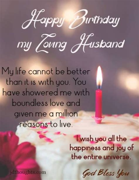 Happy Birthday Wishes For Him And Husband Quotes And Message