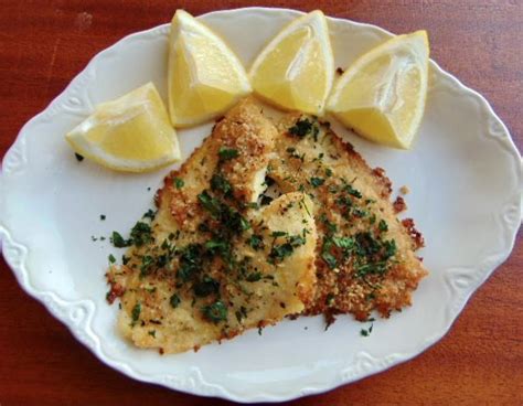 Parmesan And Panko Crusted Flounder Meghan E White