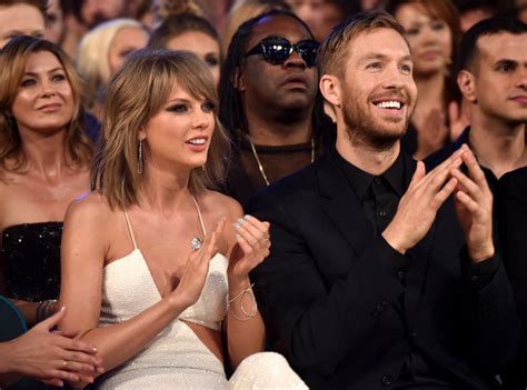 here s why calvin harris isn t with taylor swift at the grammy awards 2016 e online au