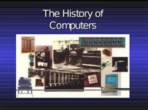 History Of Computers Timeline Timetoast Timelines