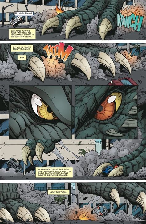 Godzilla Perfect Shots On Twitter Face To Face Godzilla Vs Zilla IDW Godzilla Rulers Of