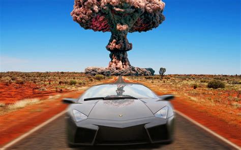 Lamborghini Gallardo Escape De Explosion Fondos De Pantalla Hd