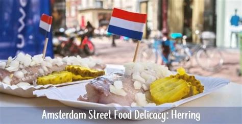 amsterdam street food delicacy herring